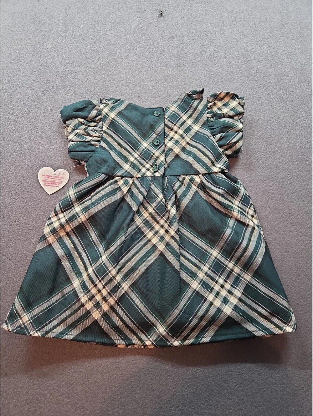 baby girl's green dress by The Children's Place size 9-12 months